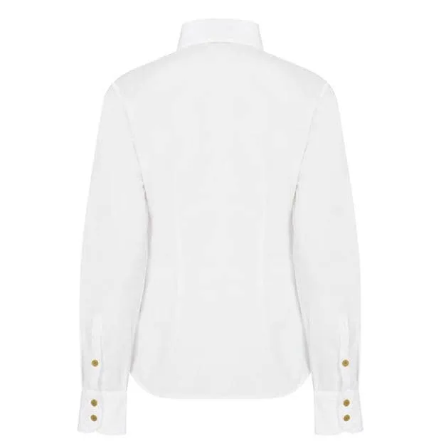 Vivienne Westwood  |Casual Style Long Sleeves Plain Cotton Logo Shirts & Blouses