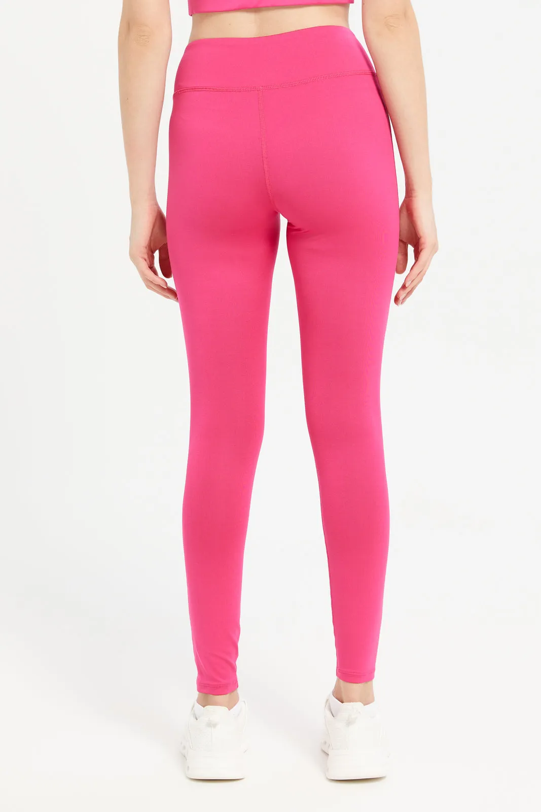 Women Pink Performance Pants