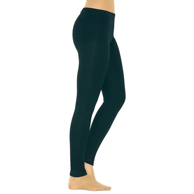 Women's Cotton High Waist Fitness Leggings